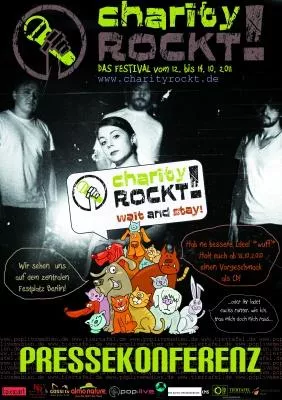 Bild: Charity:Rockt. Pressekonferenz ein voller Erfolg
