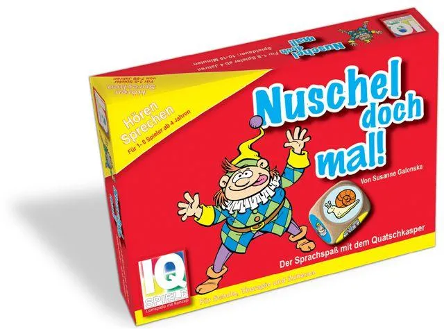 Nuschel doch mal – die Spieleneuheit lädt zum kreativen Umgang mit der Sprache ein Bild: Nuschel doch mal – die Spieleneuheit lädt zum kreativen Umgang mit der Sprache ein