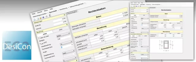 Bild: Einführung des Eurocode 2: DesiCon EC 2 erleichtert die Arbeit aller Bauplaner
