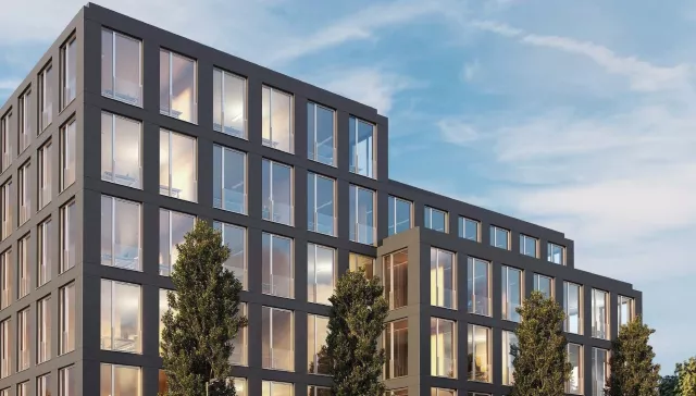 Bild: TwoRivers vermarktet für NORSK erstes Wiesbadener Büroprojekt in Holz-Hybridbauweise