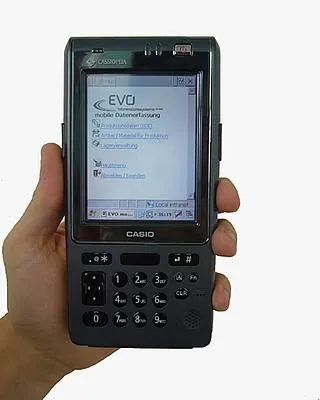 Bild: Auftragsbezogene Material- und Artikelbuchung mit dem PDA (PocketPC)