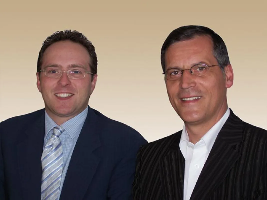 Ein starkes Team: Herr Mario Boltz, Herr Harald Matenaers (v. l.)