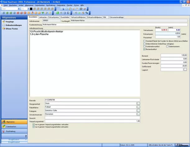 Rowi-Kaufmann 2006: Beliebtes Warenwirtschaftssystem geht in die nächste Runde Bild: Rowi-Kaufmann 2006: Beliebtes Warenwirtschaftssystem geht in die nächste Runde