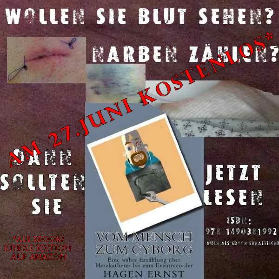 Vom Mensch zum Cyborg - als Ebook 1 Tag gratis erhältlich