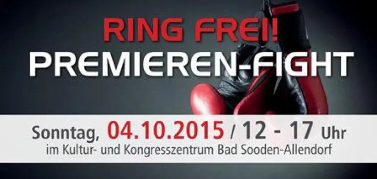Bild: Premieren-Fight im Kultur- und Kongresszentrum