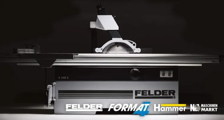 Bild: Felder K 540 S mit innovativem Vorritzer-Schnellwechselsystem