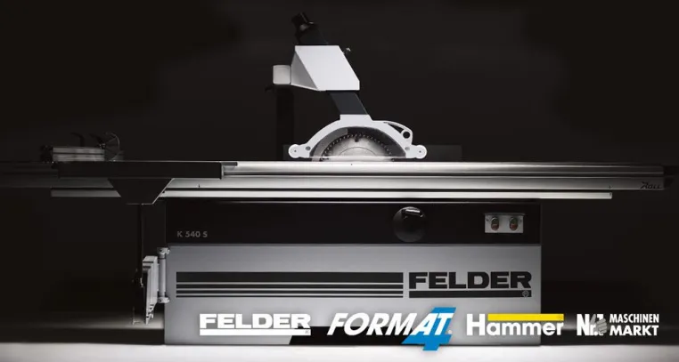 Bild: Felder K 540 S mit innovativem Vorritzer-Schnellwechselsystem