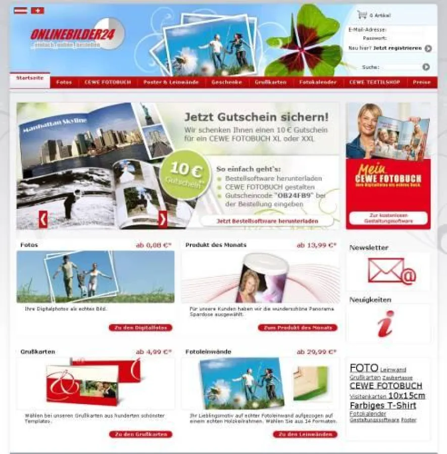 Onlinebilder 24 - einfach online bestellen