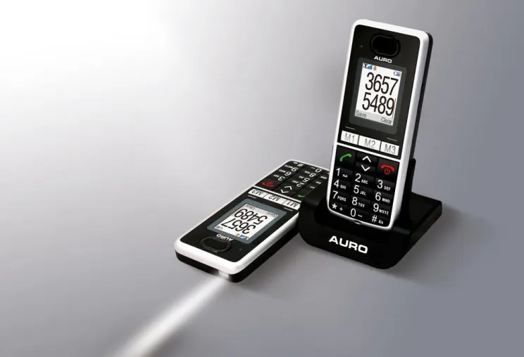 Bild: AURO Compact 8510 – Der Aristokrat unter den Handys.