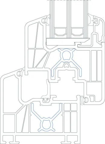 Bild: Verbesserter Uf-Wert durch innovatives Thermoprofil – neu entwickelt für Inoutic Prestige