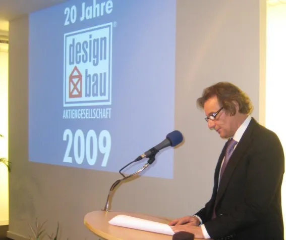 Bild: DESIGN Bau AG feiert 20jähriges Bestehen