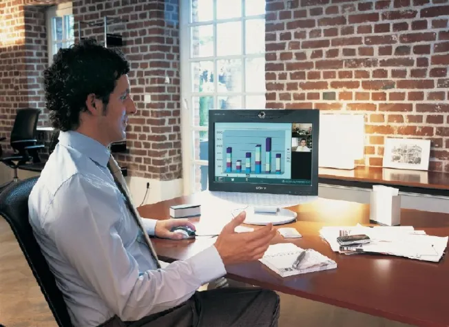 Videokonferenz in kleinen Raten Bild: Videokonferenz in kleinen Raten