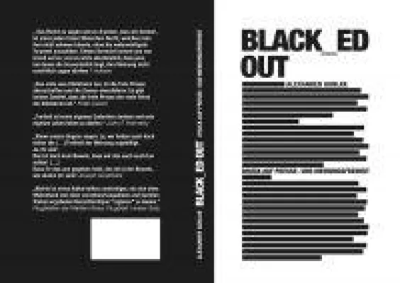 Bild: Buch zum Welttag der Pressefreiheit: BLACK_ED OUT - wie Zensur die Würde löscht
