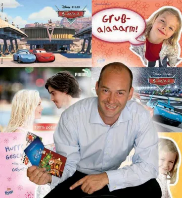 Bild: ePrint Factory wirbt für Ferrero, Müllermilch und Puma