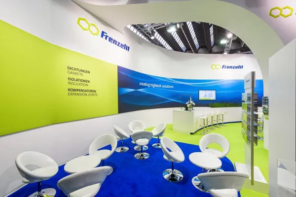 Bild: Kreativer Messestand zeigt Wirkung - amadeus entwickelte und realisierte Messestandkonzept für Frenzelit