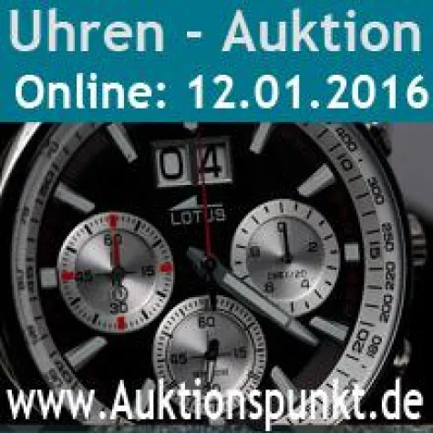 Bild: Uhren-Online-Auktion am 12.01.2016