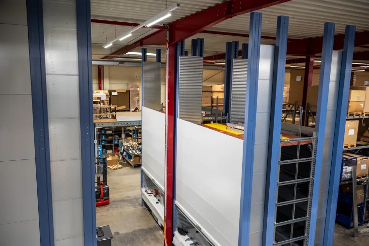 Bild: Erweiterung der Lagersysteme bei der Brechmann Handels GmbH & Co. Kg