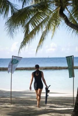 Bild: Schatzsuche unter Wasser auf Baros Maldives 