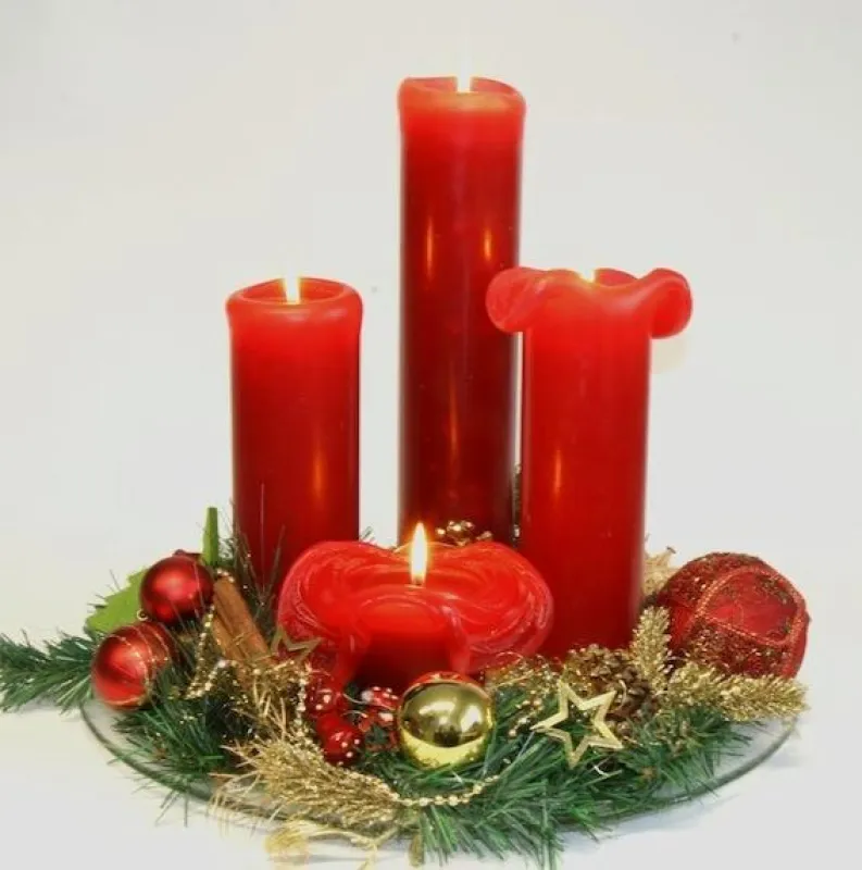 Kerzen in der Adventszeit