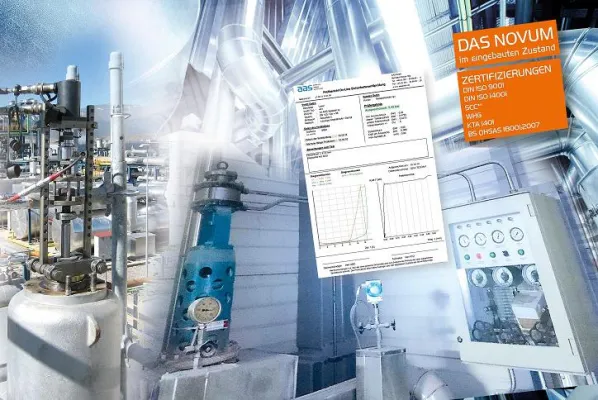 Bild: Sicherheitsventilprüfung und Prüfung von zusatzbelasteten Sicherheitsventilen und deren Steuerung