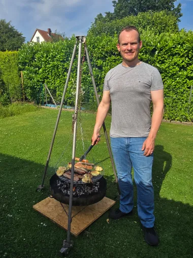 Bild: Grillfest in Löhne‑Melbergen: René Ruschmeier lädt zum Bürgerdialog am 30. August
