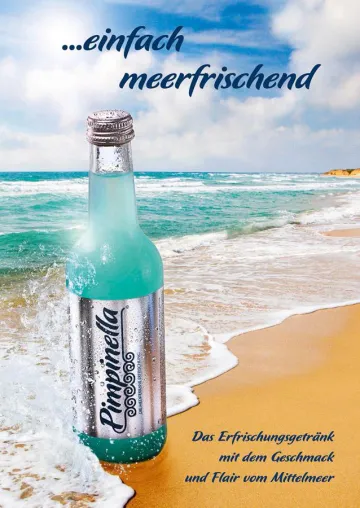 Neu: Pimpinella , das Erfrischungsgetränk mit dem Geschmack und Flair vom Mittelmeer Bild: Neu: Pimpinella , das Erfrischungsgetränk mit dem Geschmack und Flair vom Mittelmeer