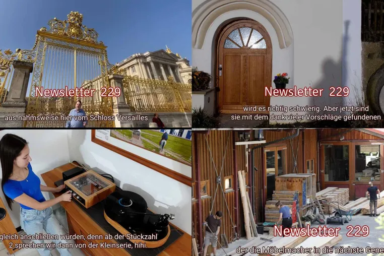 Bild: Videonewsletter 229 an Ostern aus Versailles 