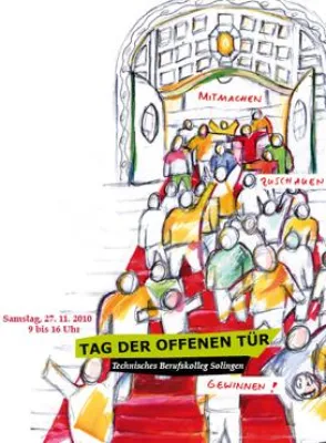 Bild: „zuschauen, mitmachen und gewinnen“ Tag der offenen Tür am 27.11.2010 des Technischen Berufskollegs Solingen