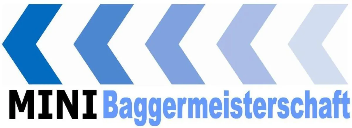 Das Logo der ersten deutschen Minibaggermeisterschaft