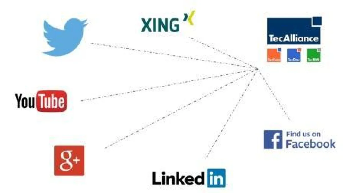 TecAlliance verstärkt Social Media-Auftritte um Facebook, Twitter und Xing