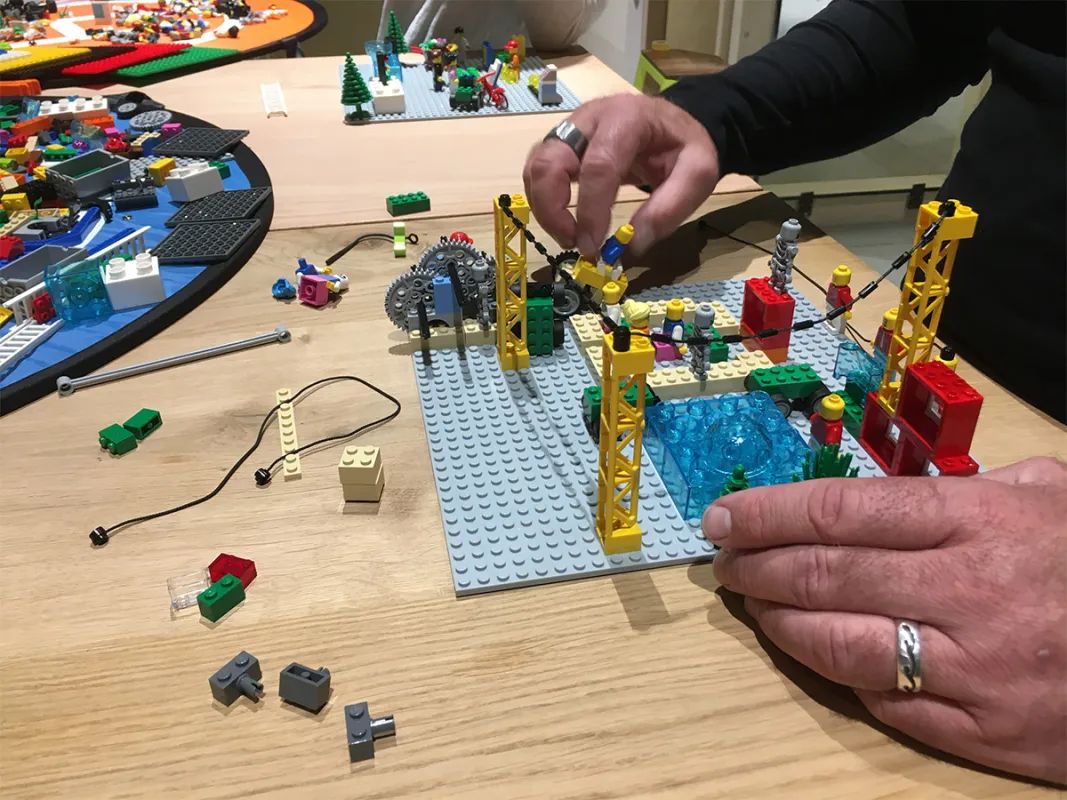 „LEGO® SERIOUS PLAY®“-Workshop (© Michael Barsakidis )