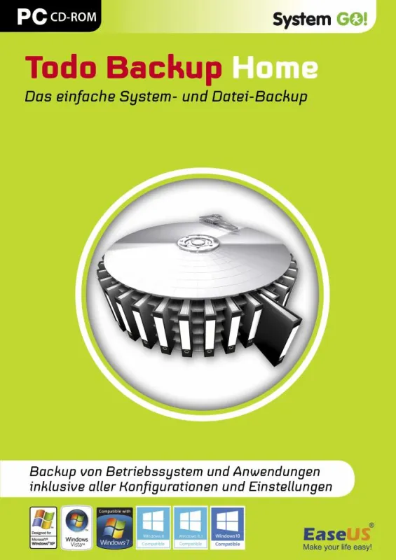 Macht Backups von Dateien, Partitionen oder von kompletten Systemen ganz einfach.