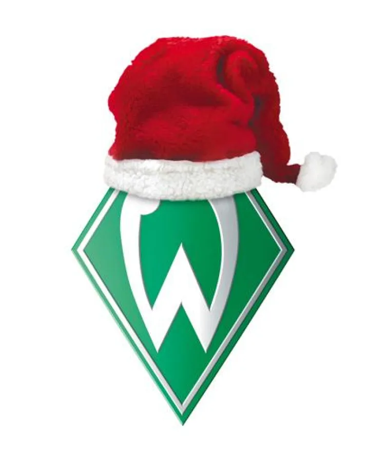 Der Nikolaus ist zu Gast im Werder Fan-Shop