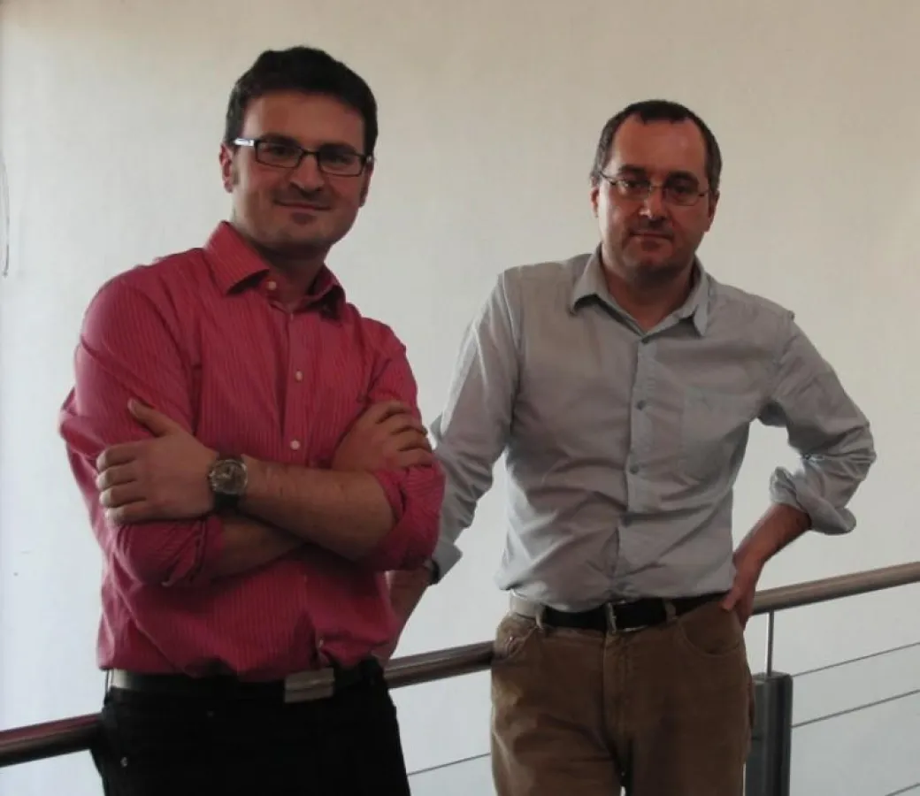 Wolfgang Asbeck (links), Markus Kneissl-Stettner (rechts)