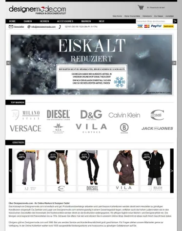 Im Doppelpack relaunched: zwei Onlineshops für Designer- und Markenmode Bild: Im Doppelpack relaunched: zwei Onlineshops für Designer- und Markenmode
