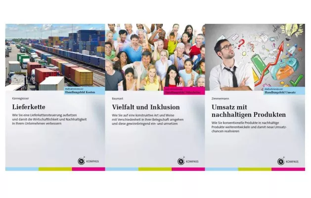 Bild: N-Kompass-Praxisreihe: Kompaktes Fachwissen zur nachhaltigen Unternehmensführung aus dem NWB Verlag
