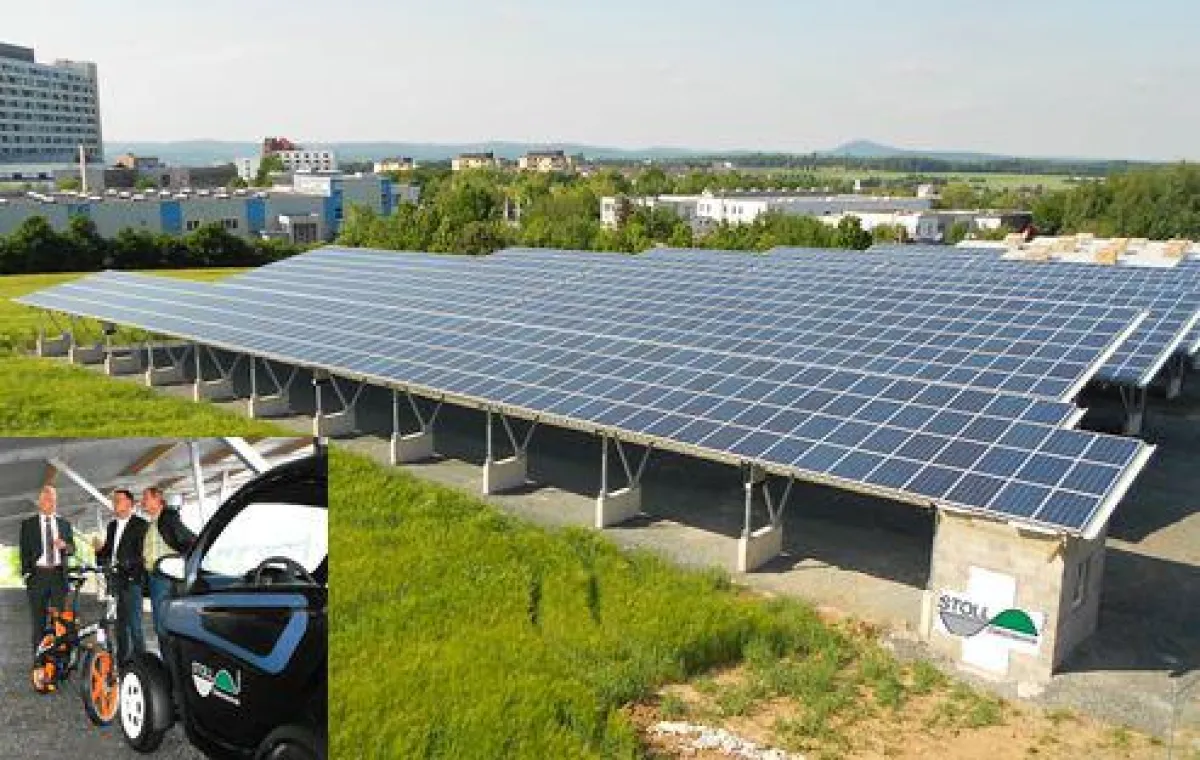 Hessens größter Solar-Carport steht in Wetzlar