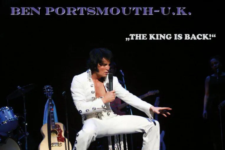 The Elvis Show – Ben Portsmouth & Band (U.K.) – “The King Is Back!” Bild: The Elvis Show – Ben Portsmouth & Band (U.K.) – “The King Is Back!”