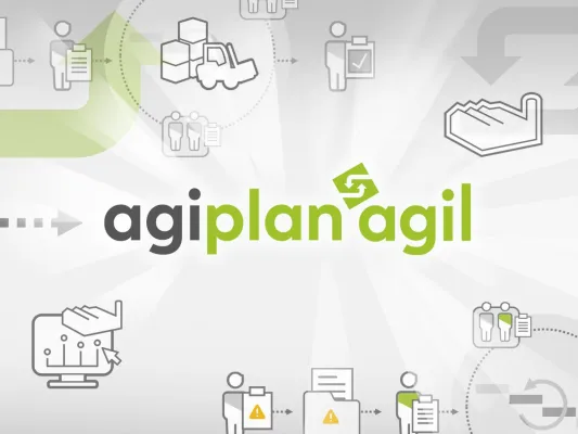 Bild: agiplan agil: Agile Dynamik für die Fabrik- und Logistikplanung