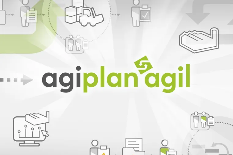 agiplan agil: Agile Dynamik für die Fabrik- und Logistikplanung Bild: agiplan agil: Agile Dynamik für die Fabrik- und Logistikplanung