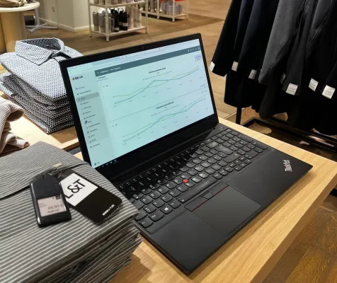 Bild: Modehaus L&T pilotiert mit GK und der Vusion die digitale Zukunft von Fashion Stores