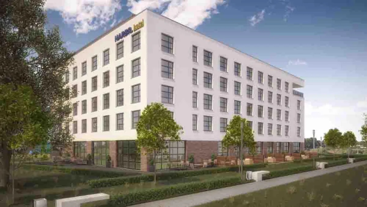 Das HARBR.hotel in Heilbronn eröffnet am 7. Januar 2019 im Zu-kunftspark Wohlgelegen.