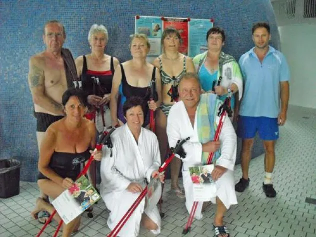 Bild: Walking-Tag im Sibyllenbad - Kostenfreie Aqua Nordic Walking-Schnupperkurse