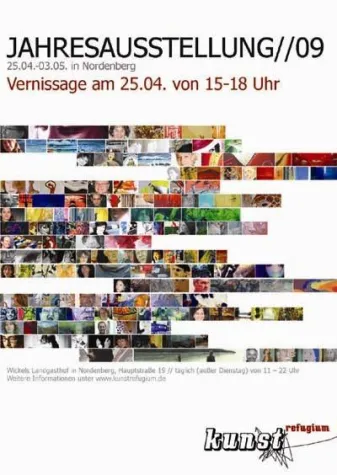 Jahresausstellung - Kunstrefugium feiert seinen ersten Geburtstag Bild: Jahresausstellung - Kunstrefugium feiert seinen ersten Geburtstag