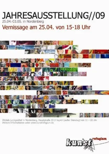 Bild: Jahresausstellung - Kunstrefugium feiert seinen ersten Geburtstag