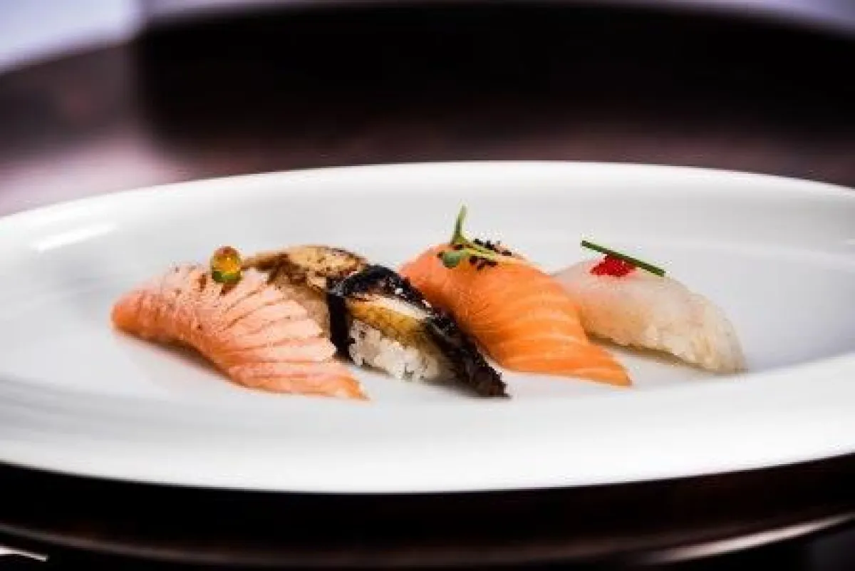 Sushi im Restaurant Matsunoki