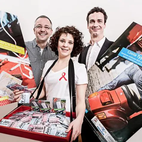 Bild: „Cool drauf“ – die neue Kondomkampagne für Jugendliche