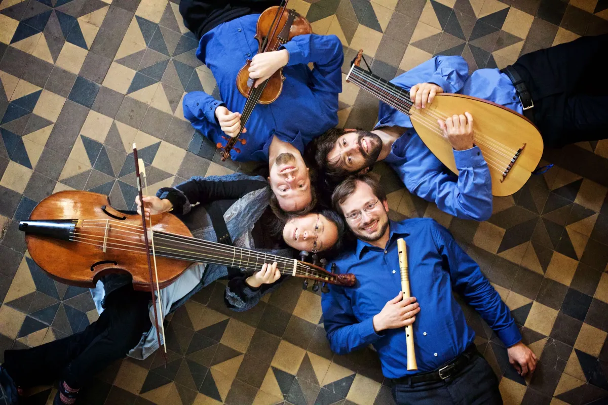 Das Ensemble all'improvviso gastiert bei EX TEMPORE (© Nico Born)