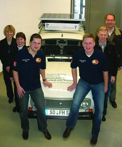 Mit dem Solarmobil auf die Wüstenrallye Bild: Mit dem Solarmobil auf die Wüstenrallye