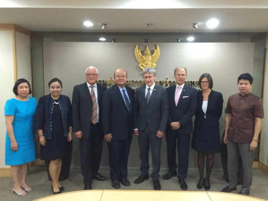 Ministry of Commerce of Thailand empfängt Magdeburger Delegation